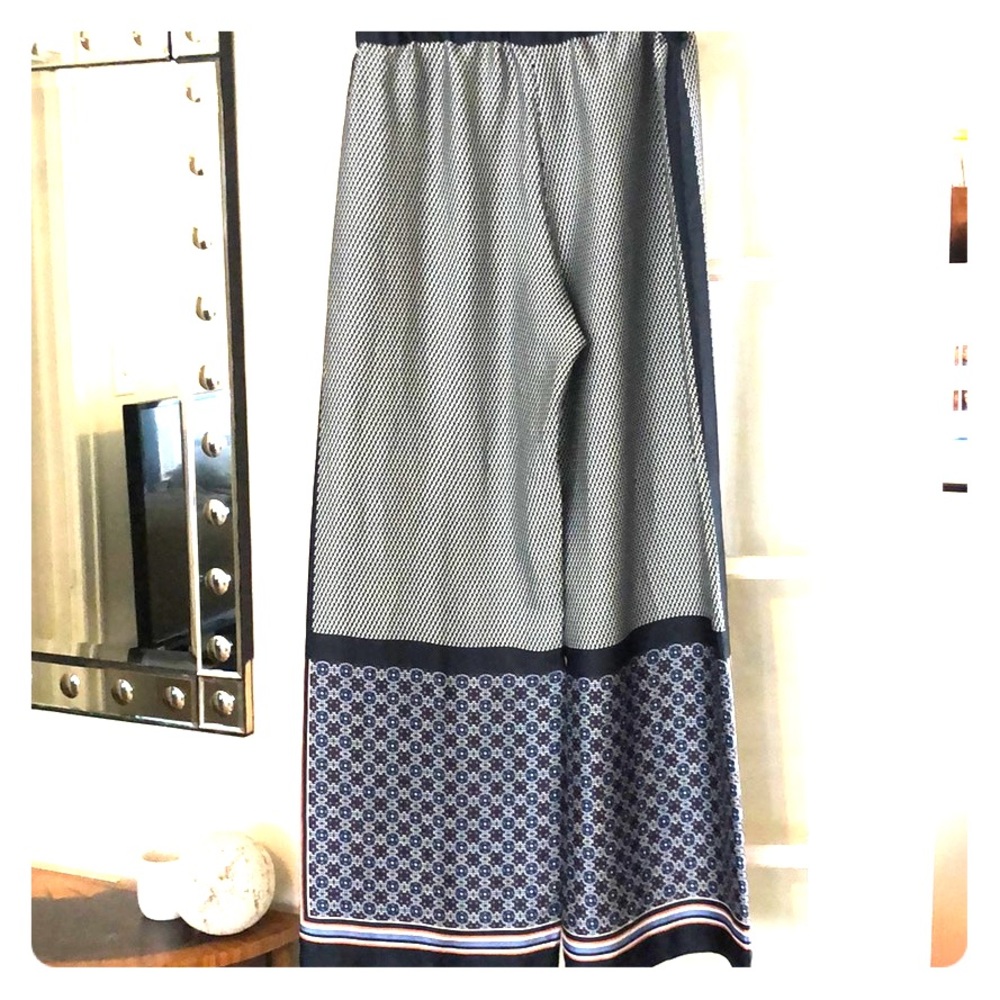 Zara silk harem pant (L)